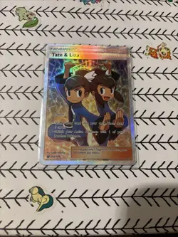 Pokemon TCG: Tate & Liza 166/168 Full Art Trainer Celestial Storm M/NM - Image 1