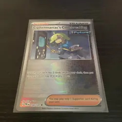 Pokemon Ciphermaniac's Codebreaking 104/131 Prismatic Evolutions Pokeball NM+ - Image 1