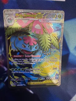 Pokemon: Mega Evolution -Mega Venusaur EX 155/132 - Ultra Rare NM - Image 1