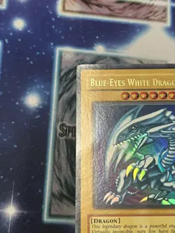 Yugioh Blue-Eyes White Dragon SDK-001 Ultra Rare MP #1 - Image 2