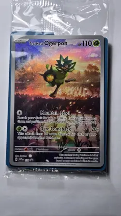 Teal Mask Ogerpon 123 Sv: Scarlet & Violet Promo Cards Holo - Image 1