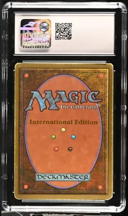 Mox Jet - Magic The Gathering - International Edition Card - CGC Graded AA - Image 2