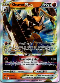 Kleavor VSTAR - SWSH249 - SWSH: Sword & Shield Promo Cards Holo - Image 1