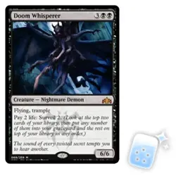 DOOM WHISPERER Guilds Of Ravnica GRN Magic MTG MINT CARD - Image 1