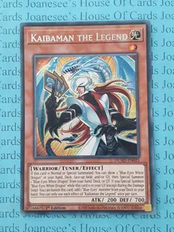 DUAD-EN021 Kaibaman the Legend Secret Rare Yu-Gi-Oh Card 1st Edition New - Image 1