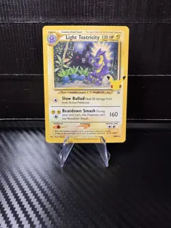 Light Toxtricity SWSH137 SWSH: Sword & Shield Promo Cards Holo Pokemon TCG - Image 1