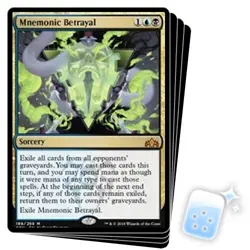 MNEMONIC BETRAYAL X4 Guilds Of Ravnica GRN Magic MTG MINT CARD - Image 1