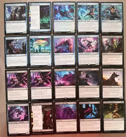 LOTTO 91 CARTE KAMIGAWA DINASTIA NEON MAGIC THE GATHERING NEAR MINT 3 FOIL ITA - Image 5