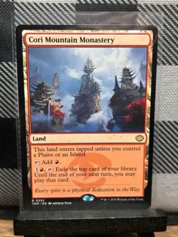 MTG TCG: Cori Mountain Monastery 252, Tarkir: Dragonstorm - Image 1