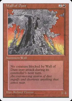 Wall of Dust [Fourth Edition] Magic MTG - Image 1