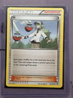 N - 92/101 - Pokemon Noble Victories Black & White Non-Holo Rare NM - Image 1