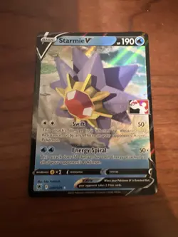 Pokemon TCG Starmie V Astral Radiance 030/189 Prize Pack Series 3 Stamped Promo - Image 1