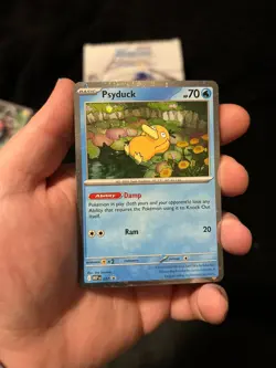 Pokemon TCG Psyduck MEP 007 Mega Evolution Pokemon Blister Promo - Image 1