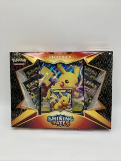 Pokemon Shining Fates Pikachu V Collection Box - Image 1