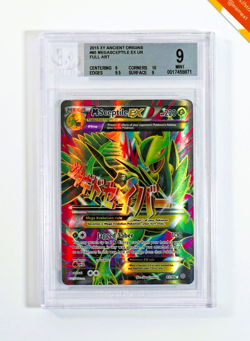 Pokemon BGS 9 M Sceptile Ex #85 Full Art XY Ancient Origins 2015 English - Image 1