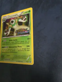 Pokemon TCG Chesnaught XY68 Blackstar Promo Holo EXC - Image 3