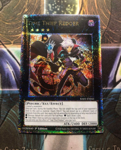 *** TIME THIEF REDOER *** 1ST QUARTER CENTURY SECRET RARE RA01-EN041 YUGIOH! - Image 1