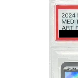 Pokemon Meditite PSA 10 Holo AR 111/102 SV7 Stellar Miracle Japanese Card - Image 3