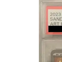 Pokemon Sandygast PSA 10 Holo AR 075/071 SV2D Clay Burst Japanese Card - Image 3
