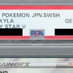 Pokemon Skyla PSA 10 Holo SR 195/190 S4a Shiny Star V Japanese Card - Image 4