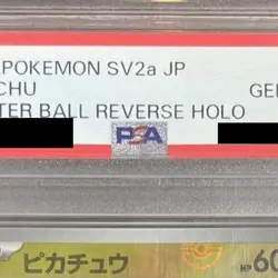 Pokemon Pikachu PSA 10 Master Ball Reverse Holo C 025/165 SV2a Pokemon Card 1... - Image 4