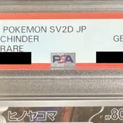 Pokemon Fletchinder PSA 10 Holo AR 073/071 SV2D Clay Burst Japanese Card - Image 4