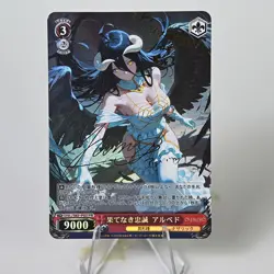 6×Overlord Albedo Doujin Card Albedo Goddess Waifu Custom Holo DIY Textured - Image 5