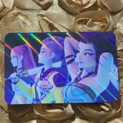 KPop Demon Hunters SLAY Goddess Anime ACG Laser Card BFFs - Image 1