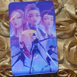 KPop Demon Hunters SLAY Goddess Anime ACG Laser Card BFFs - Image 3