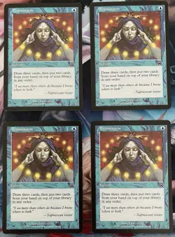 MTG - 4 x BRAINSTORM [MMQ] Magic the Gathering - Image 1
