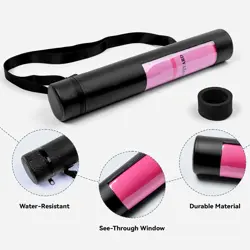 MTG Playmat Tube with See-Through Window, Waterproof Zipper and Adjustable Shoul - Image 4