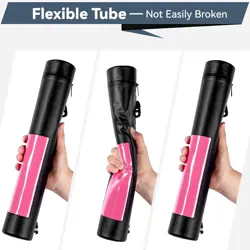 MTG Playmat Tube with See-Through Window, Waterproof Zipper and Adjustable Shoul - Image 5
