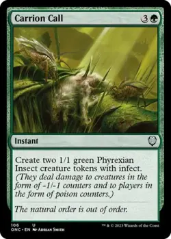 Carrion Call - Near Mint MTG Commander: Phyrexia: All Will Be One - Image 1