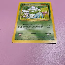 Bulbasaur 44/102 Pokemon Base Set WOTC Vintage - Image 2