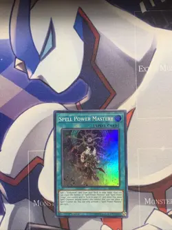 Yugioh Spell Power Mastery SR08-EN022 Super Rare 1st Ed NM - Image 1