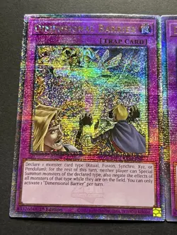 3x Dimensional Barrier | RA01-EN072 | Quarter Century Secret Rare | NM | YuGiOh! - Image 3