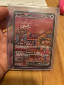 Mew ex 053 Sv: Scarlet & Violet Promo Cards Holo Pokemon TCG NM 3 - Image 1