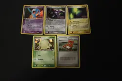 5 Pokemon Card Lot EX-PL Reverse Holos EX Power Keepers, Emerald, FireRed+ - Image 1