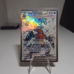 Pokemon Garchomp TCG EX Paradox Rift Holo Ultra Rare Full Art Card 219/182 - Image 1