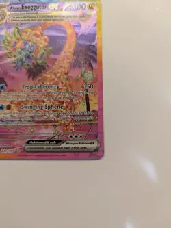 Alolan Exeggutor EX 242/191 Sv08: Surging Sparks Holo Pokemon Card - Image 4