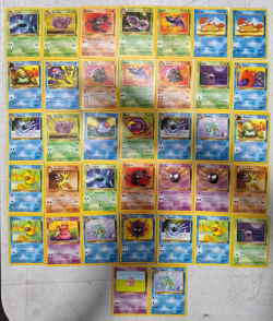 Lot of 35 Vintage 1999 Pokemon TCG Fossil Cards Unlimited LP WOTC P-25 - Image 1