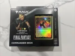 NEW - Magic: The Gathering Final Fantasy VII Commander Deck Limit Break - Sealed - Image 1