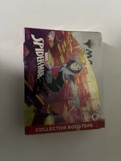 Magic: The Gathering Marvel’s Spider-Man Collector Booster Box New Sealed - Image 1