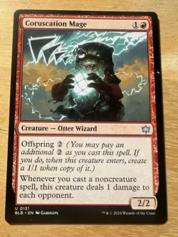 MTG Magic 1x Coruscation Mage (M/NM) Bloomburrow - Image 1