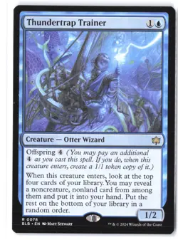Thundertrap Trainer #78 Bloomburrow NM - Image 1