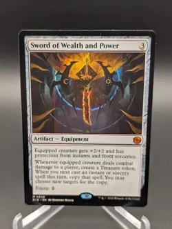 Sword of Wealth and Power Outlaws of Thunder Junction: the Big Score Regular - Image 1