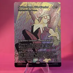 Spider-Gwen, Web-Warrior - Najeela, the Blade-Blossom (Borderless) Marvel... - Image 1