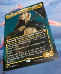 Coram, the Undertaker (Borderless) - Modern Horizons 3 - NM (See pics) MTG - Image 3