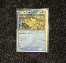 Psyduck MEP 007 - Pokemon TCG: Mega Evolutions - Cosmo Holo Blister Promo MINT! - Image 1