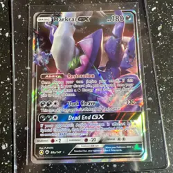 2018 Pokemon Darkrai GX #88a/147 Burning Shadows Sun & Moon Alt Art A95 - Image 1